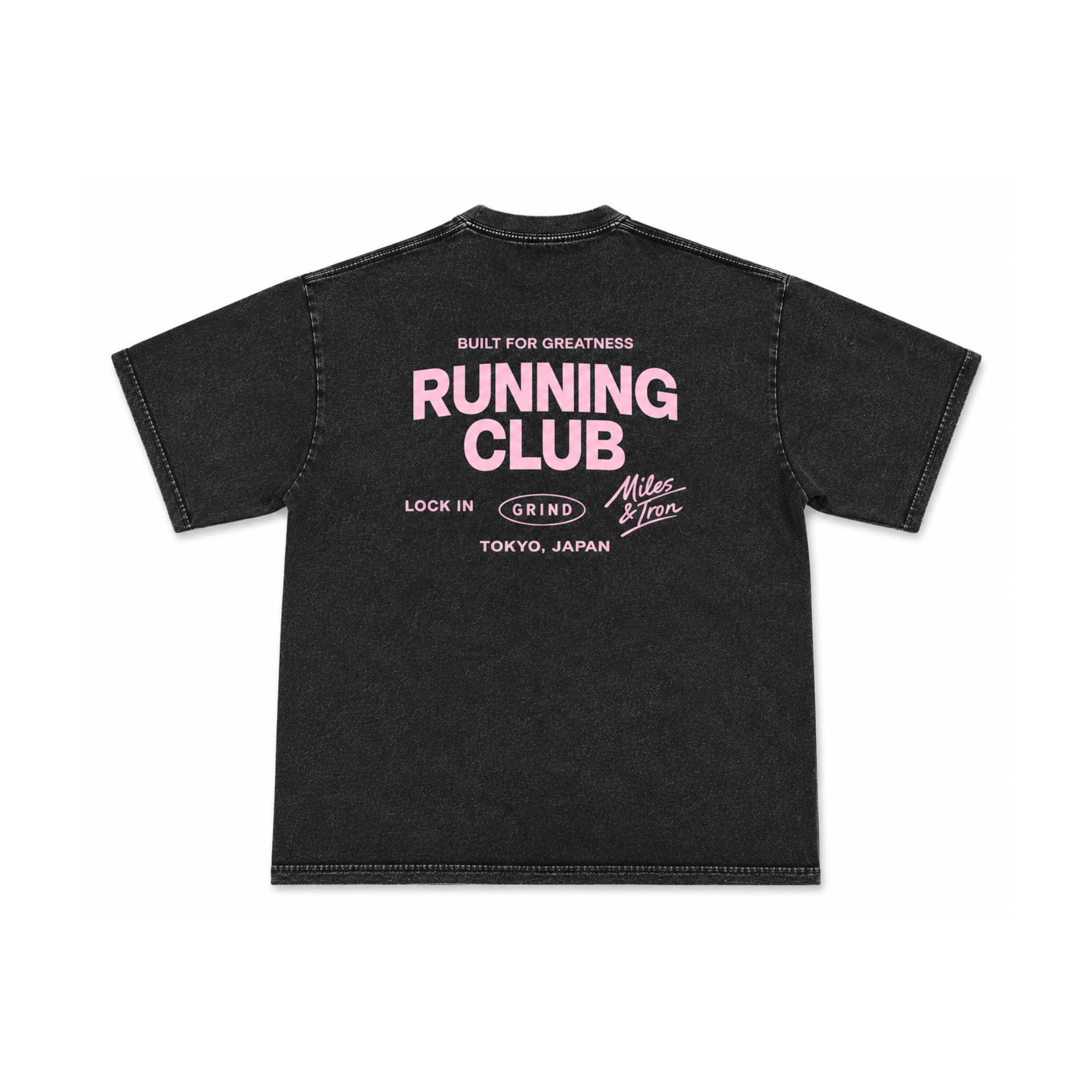 Washed Runinig Club Tee